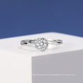 Ready to Ship Hot Trending Silver Ring Engagement Adjustable Ring for Couple